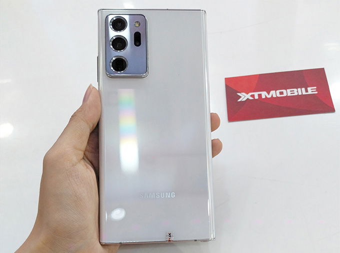 Galaxy Note 20 Ultra là mẫu điện thoại đầu tiên sở hữu 108MP