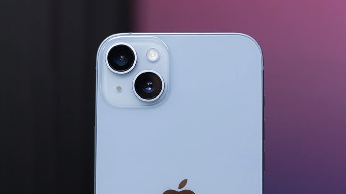 Camera mặt sau iPhone 14 Plus tương tự iPhone 13