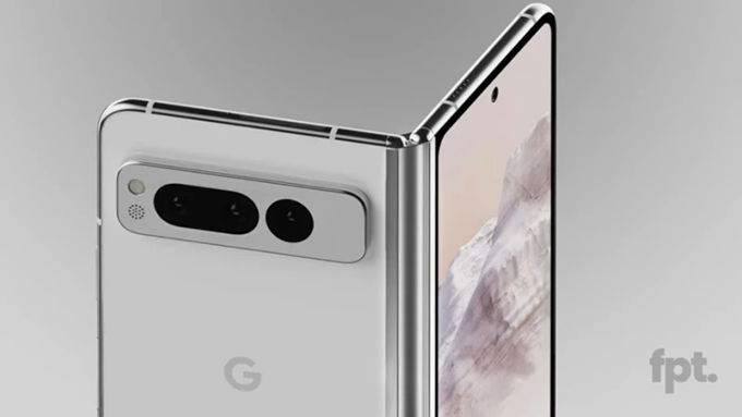 Google Pixel Fold có cụm camera khá giống với Pixel 7 Pro