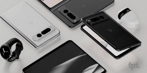 Google Pixel Fold lộ ảnh render những chi tiết đầu tiên: Bất ngờ với cụm camera và một vài chi tiết thú vị