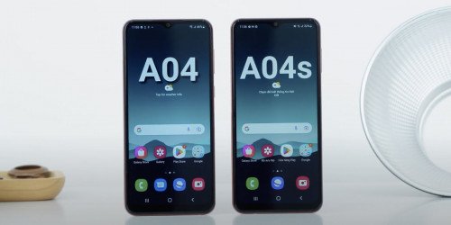 So sánh Galaxy A04 và Galaxy A04s: Chênh nhau 1 triệu nên mua smartphone nào?