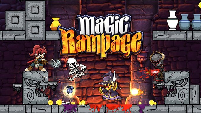 Top game mobile đi cảnh đồ họa 2D cực hấp dẫn dành riêng cho game thủ: Magic Rampage