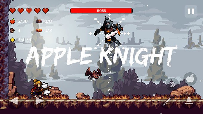 Top game mobile đi cảnh đồ họa 2D cực hấp dẫn dành riêng cho game thủ: Apple Kinght