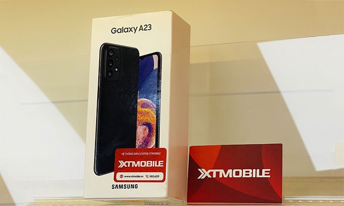 5 chiếc smartphone Samsung 128GB tầm giá dưới 9 triệu đáng mua nhất mùa Giáng Sinh: A23