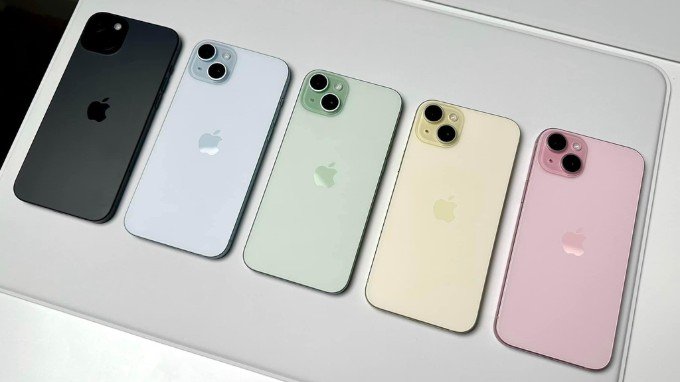 Tông màu Pastel của iPhone 15 Plus