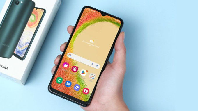 Màn hình kích thước lớn của Galaxy A05