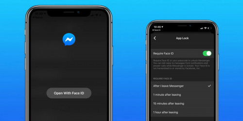 Cách đặt mã PIN hoặc FaceID trên ứng dụng Messenger