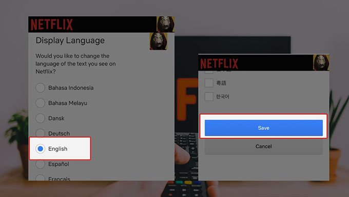 Thay đổi ngôn ngữ Netflix trên điện thoại