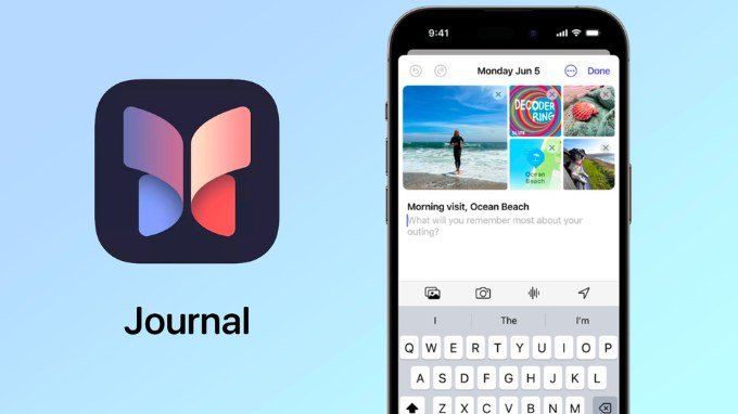 Ứng dụng Journal trên iOS 17.2