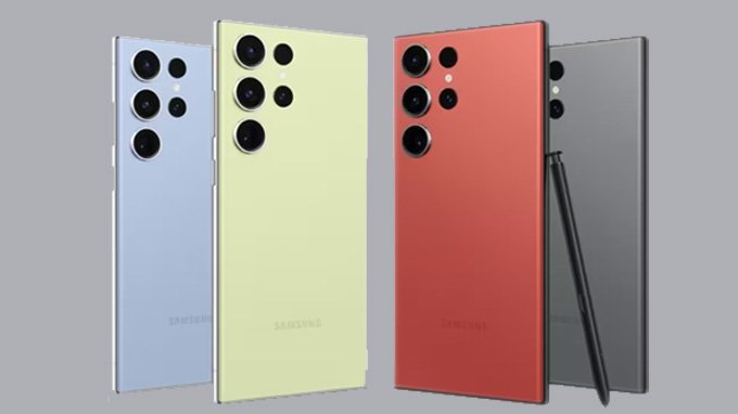 màu sắc mới của Samsung Galaxy S24 ultra