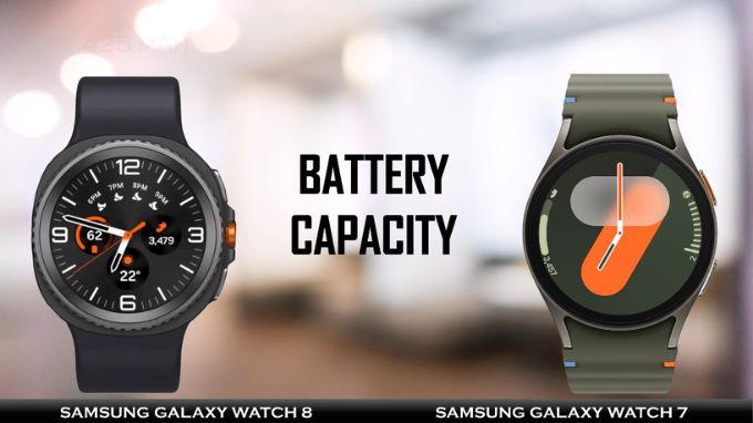 Pin Samsung Galaxy Watch 7 và Galaxy Watch 8