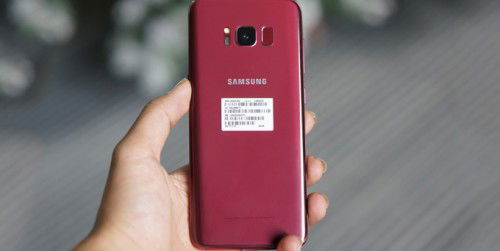 Galaxy S8 Burgundy Red - Đúng chất quà Noel sang chảnh cho nàng