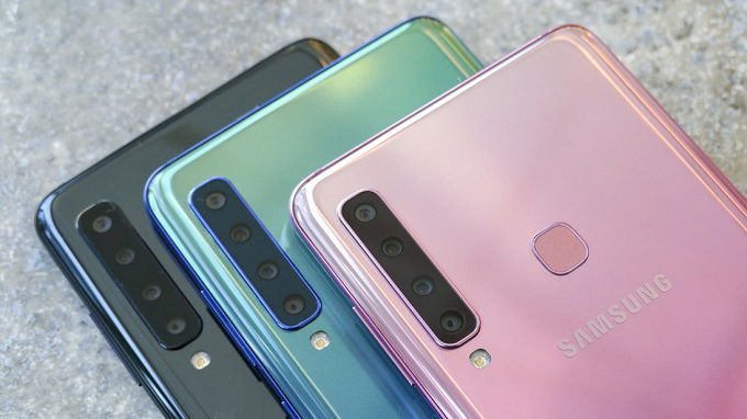 Samsung Galaxy A9 2018 có đến 4 camera ở mặt lưng