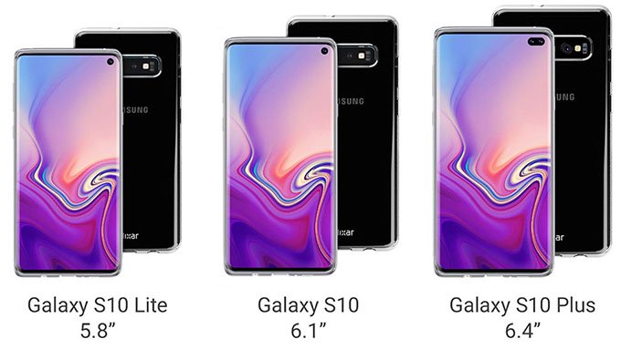 Samsung tiếp tục xây dựng những chiếc điện thoại có màn hình kích thước lớn như 6.1 inch của Galaxy S10