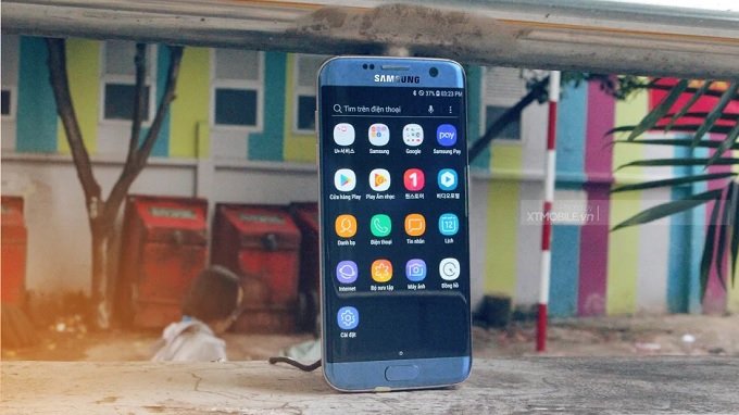 Galaxy S7 Edge màn hình tràn viền độc đáo
