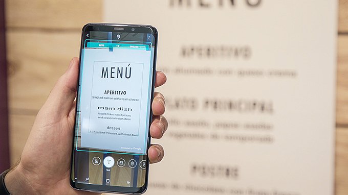 Bixby trên Galaxy S9 nhận diện bối cảnh chính xác