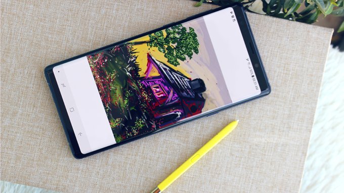 Bút S-Pen được nâng cấp mạnh mẽ so với thế hệ Galaxy Note 8