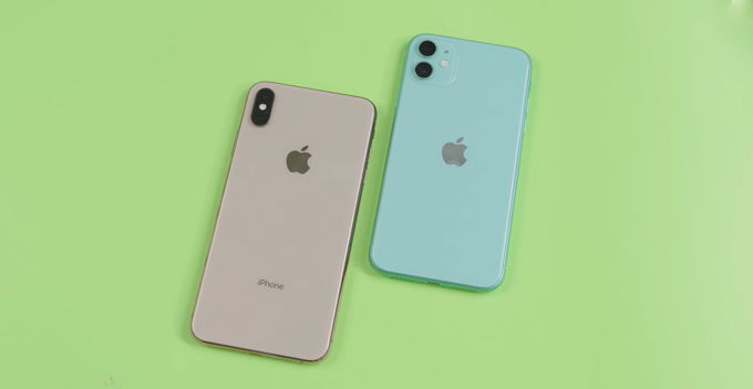 iPhone 11 thay mới thiết kế so với iPhone Xs Max