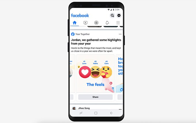 Facebook và Instagram cập nhật tính năng mới nhìn lại một năm 