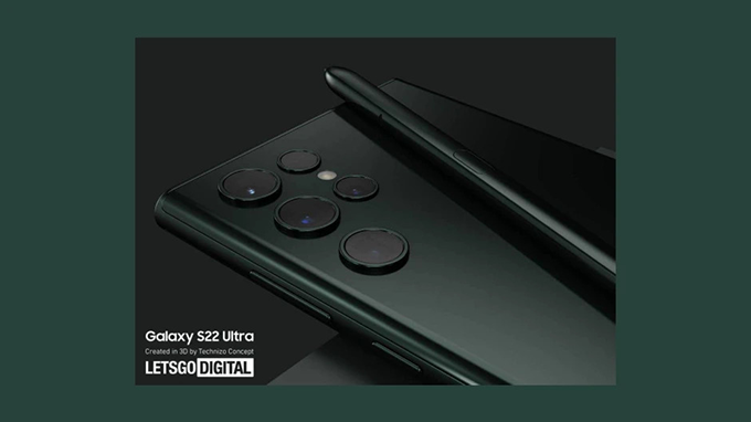  Samsung Galaxy S22 màu xanh lục vô cùng bắt mắt