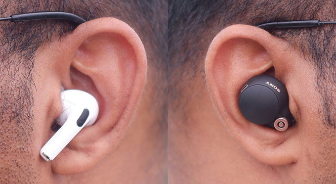 Eartip của AirPods Pro 2022 có nhiều sự lựa chọn hơn so với Sony WF1000XM4 