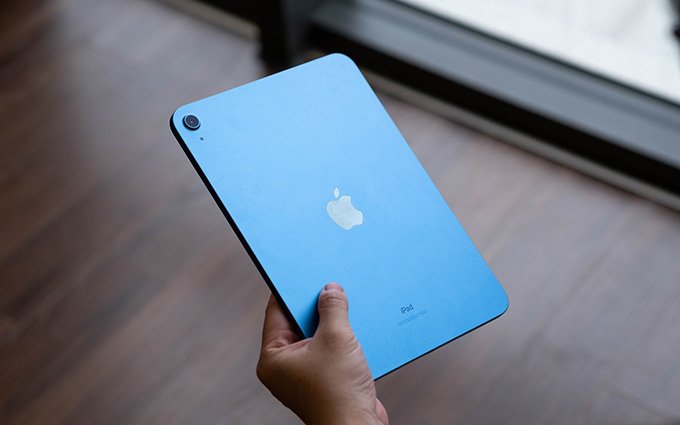 iPad Gen 10 có thiết kế mặt lưng làm từ nhôm nguyên khối