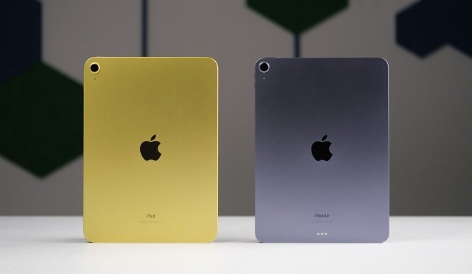 Ngoại hình iPad Gen 10 vs iPad Air 5 có nhiều nét tương đồng