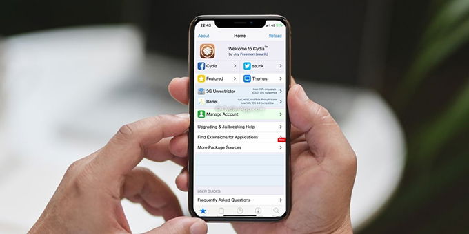 iPhone X nằm trong danh sách có thể bị tùy biến hệ điều hành