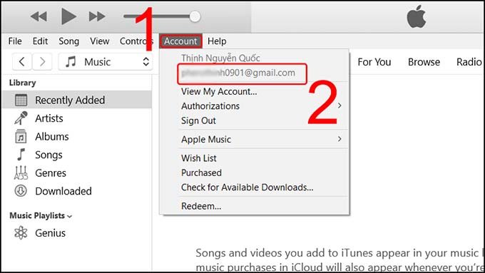 Hướng dẫn cách lấy lại Apple ID khi quên tài khoản iCloud trên máy tính Windows