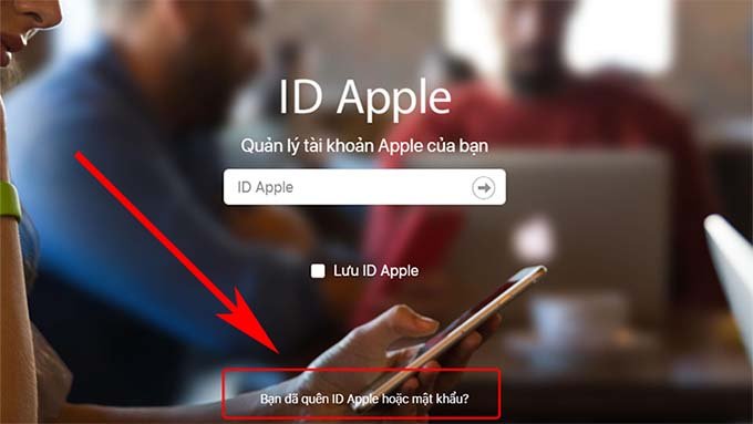 Hướng dẫn cách tìm lại tài khoản Apple ID thông qua trang web Apple ID