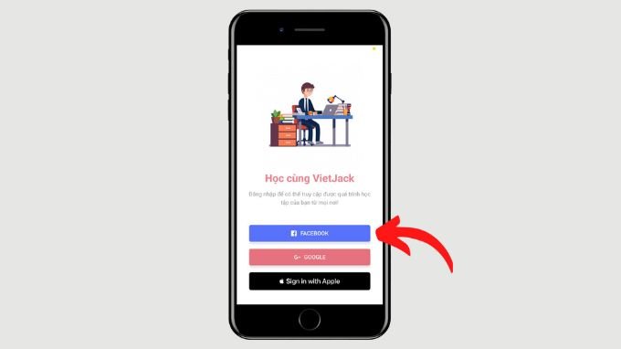 Hướng dẫn cách đăng nhập và sử dụng app Vietjack
