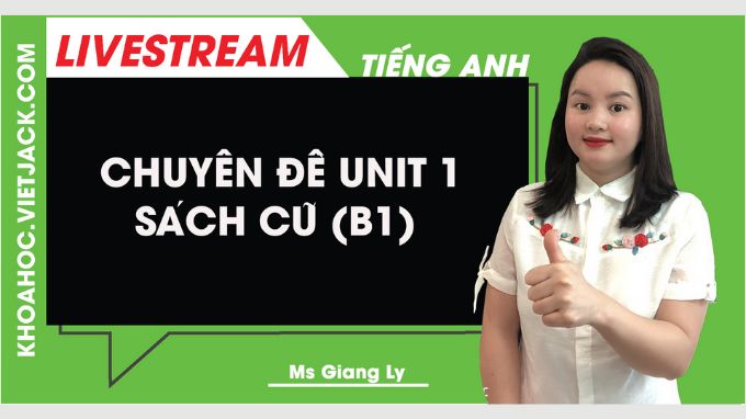 Bài giảng được phát trực tiếp cho người dùng dễ theo dõi