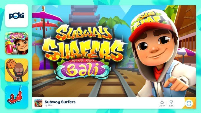Subway Surfers trên Game Poki