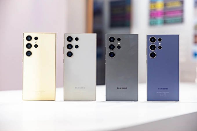 So sánh màu sắc Samsung S24 Series