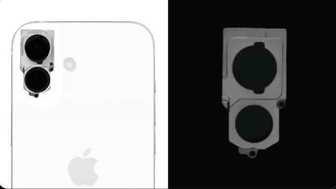 Thiết kế camera dọc trên iPhone 16