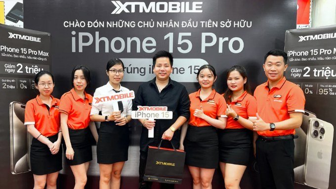 Mua trả góp iPhone 15 Pro Max giá rẻ tại XTmobile