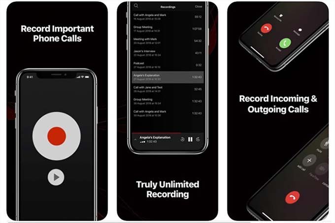 Cách ghi âm cuộc gọi trên iPhone miễn phí thông qua ứng dụng thứ 3