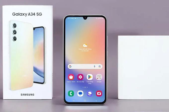 Màn hình AMOLED sắc nét, sống động