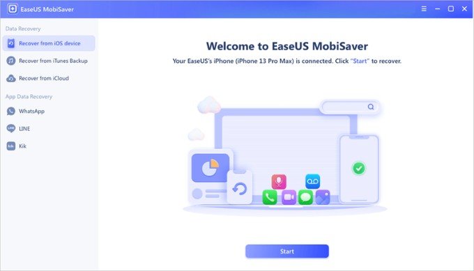 Sử dụng phần mềm EaseUS MobiSaver