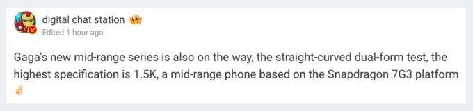 Thông số kỹ thuật của OnePlus Ace 3V bị rò rỉ