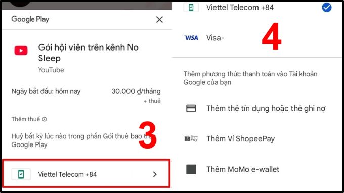 Hướng dẫn cách đăng ký hội viên Youtube trên thiết bị Android