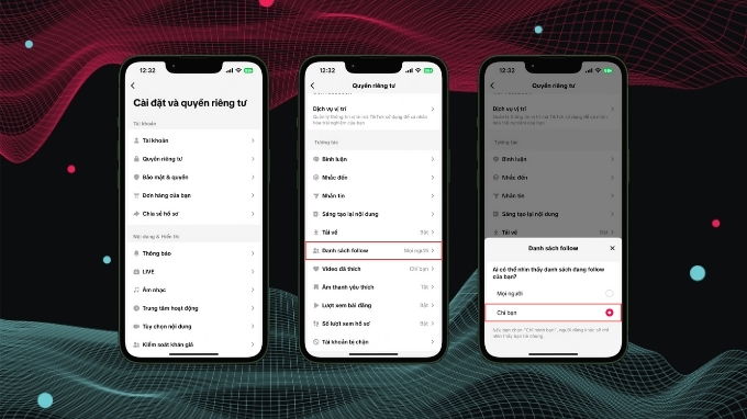 Cách ẩn danh sách follow trên Tik Tok vô cùng đơn giản