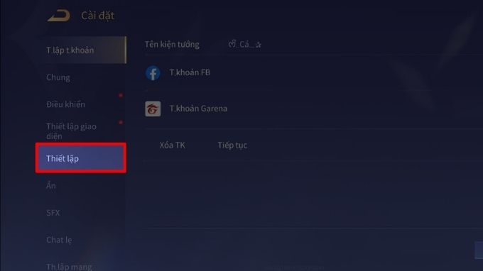 cách bật fps 120 trong Liên Quân mobile trên Android bước 4