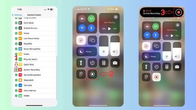 hướng dẫn chi tiết cách quay màn hình iPhone