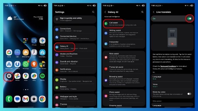 Cách tắt AI trên điện thoại Samsung