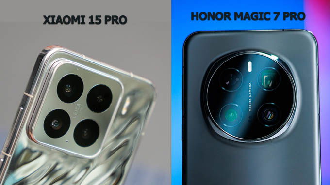 Mua Xiaomi 15 Pro hay Honor Magic 7 Pro vì khả năng quay chụp