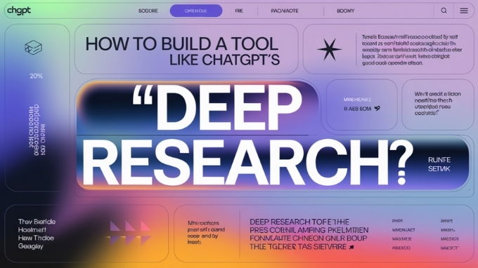 Deep Research là một công cụ nghiên cứu chuyên sâu, sử dụng các công cụ và kỹ thuật tiên tiến