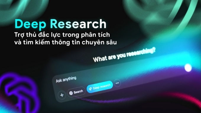 Người dùng có thể tìm kiếm và nghiên cứu chuyên sâu thông qua các công cụ AI thông minh