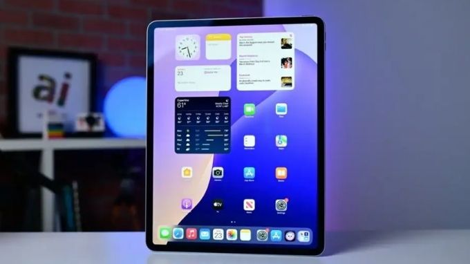 màn hình của iPad Air 7 M3 11inch 5G chưa active