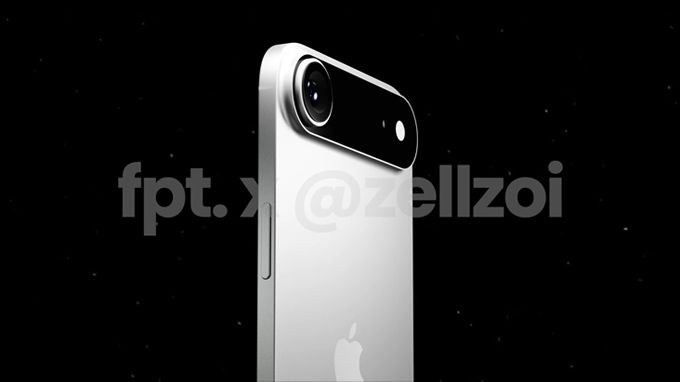 thiết kế cụm camera mới của iPhone 17 Air